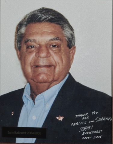 Sam Burkhardt, Exalted Ruler 2004-05