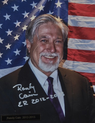 Randy Cain, Exalted Ruler 2012-13
