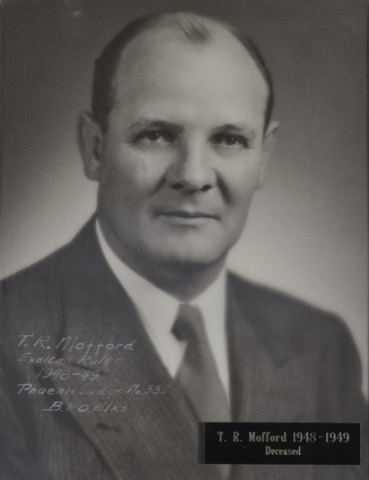 T. R. Mofford, Exalted Ruler 1948-49