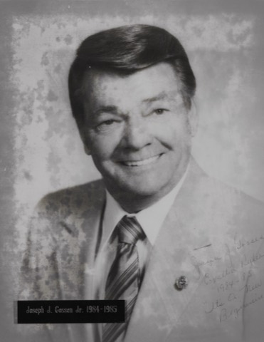Joseph J. Gossen, Jr., Exalted Ruler 1984-85