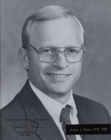 Jerome Gossen, Exalted Ruler 1989-90