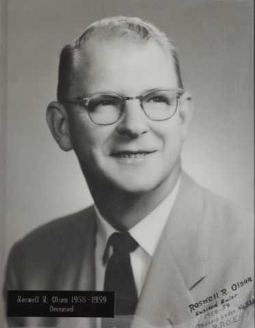 Roswell R. Olsen, Exalted Ruler 1958-59