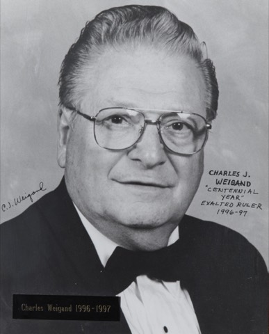 Charles Weigand, Exalted Ruler 1996-97